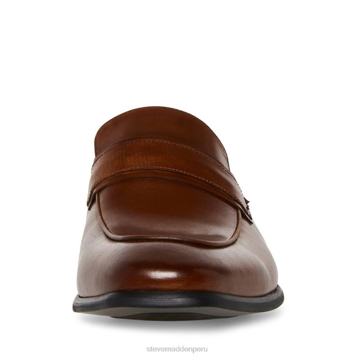Steve Madden calzado hombres beaudón 4DZJ1004 cuero marrón