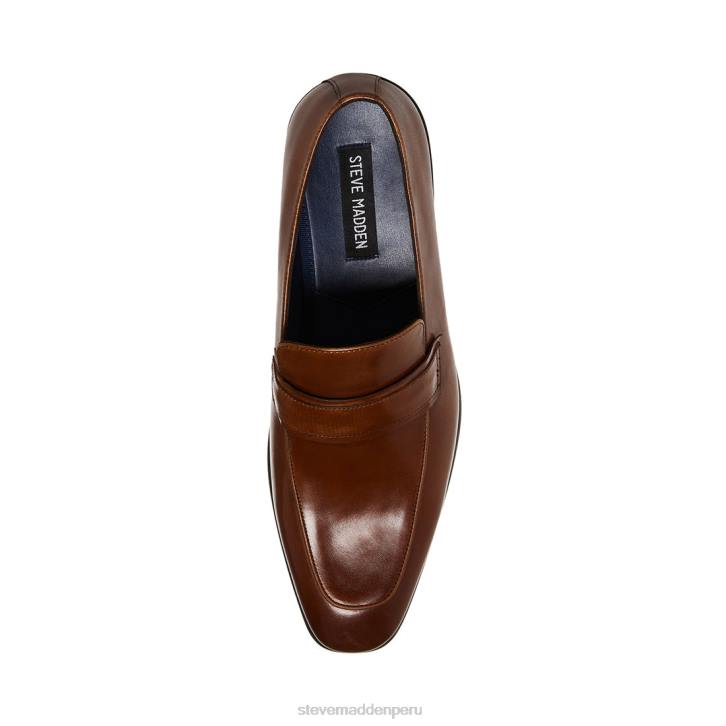 Steve Madden calzado hombres beaudón 4DZJ1004 cuero marrón
