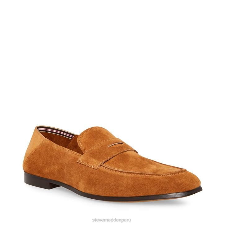 Steve Madden calzado hombres eddyson 4DZJ991 gamuza color canela