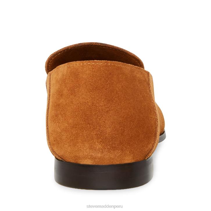 Steve Madden calzado hombres eddyson 4DZJ991 gamuza color canela