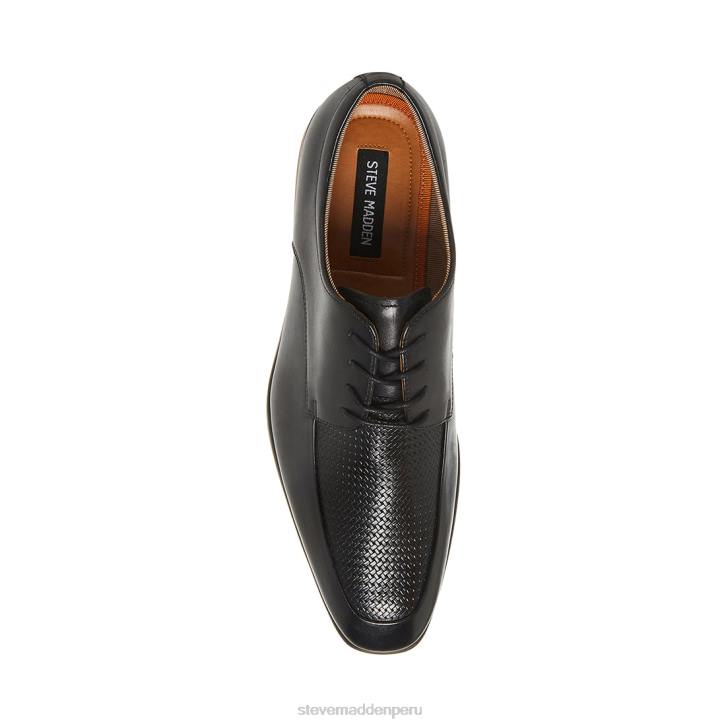 Steve Madden calzado hombres imala 4DZJ1010 cuero negro
