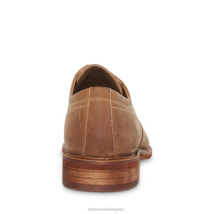 Steve Madden calzado hombres kación 4DZJ1026 cuero marrón