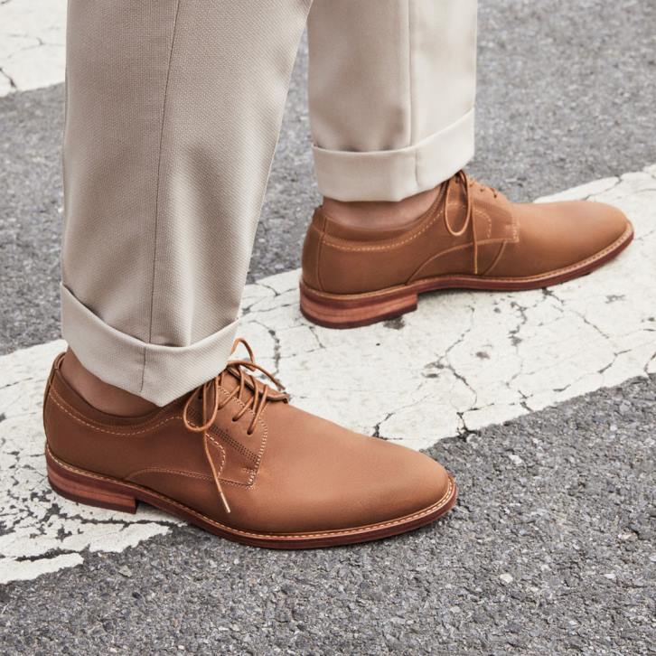Steve Madden calzado hombres kación 4DZJ1026 cuero marrón