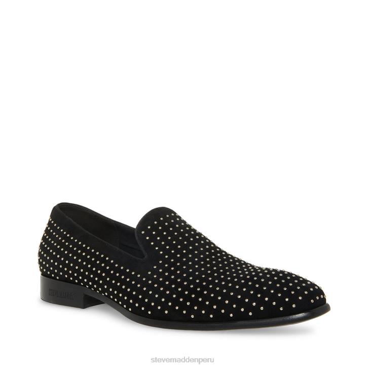 Steve Madden calzado hombres madera de campana 4DZJ1021 negro