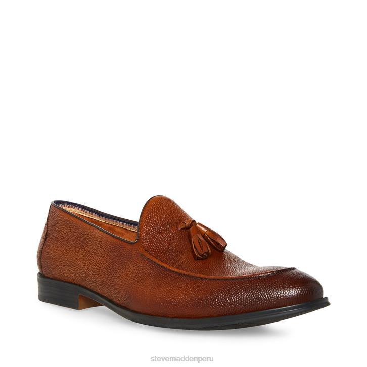 Steve Madden calzado hombres paen 4DZJ1018 cuero marrón