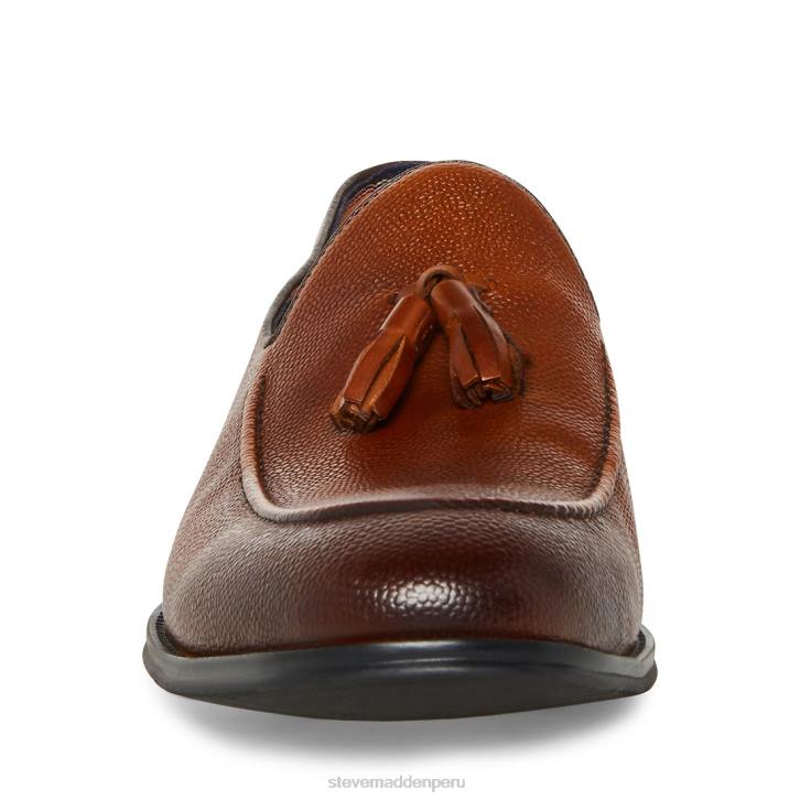 Steve Madden calzado hombres paen 4DZJ1018 cuero marrón