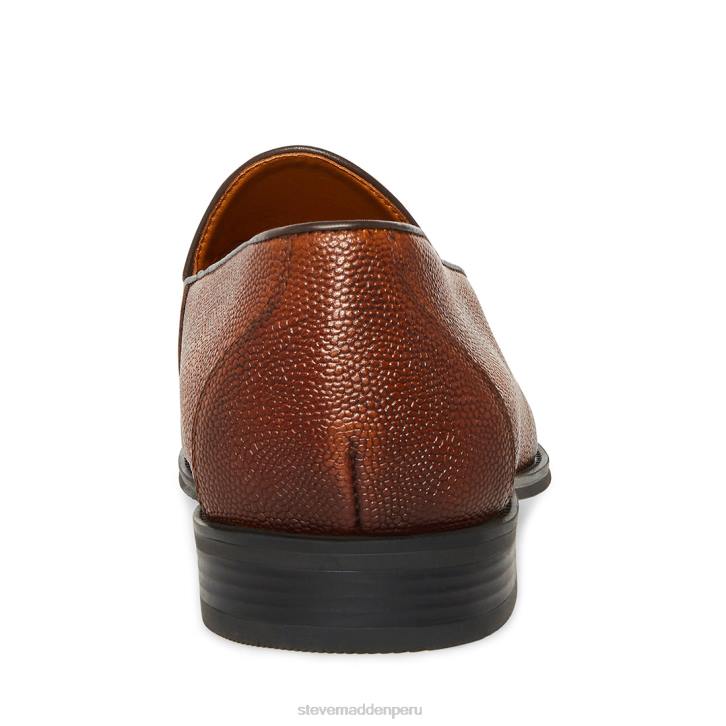 Steve Madden calzado hombres paen 4DZJ1018 cuero marrón