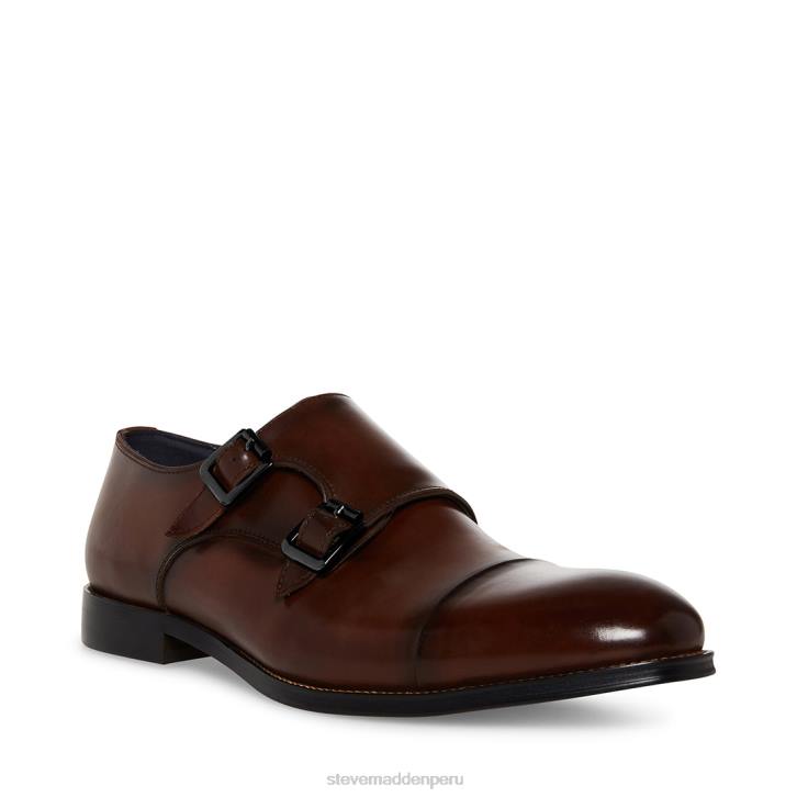Steve Madden calzado hombres zaven 4DZJ997 cuero marrón