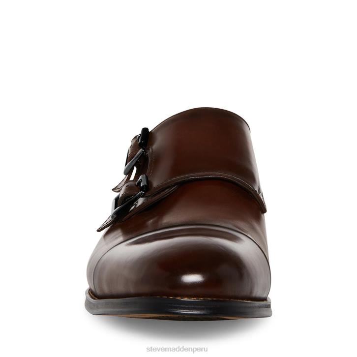 Steve Madden calzado hombres zaven 4DZJ997 cuero marrón