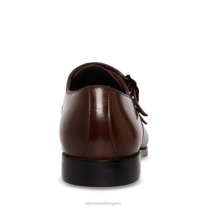 Steve Madden calzado hombres zaven 4DZJ997 cuero marrón