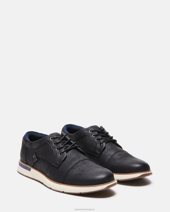 Steve Madden calzado hombres cuchillero 4DZJ1071 negro