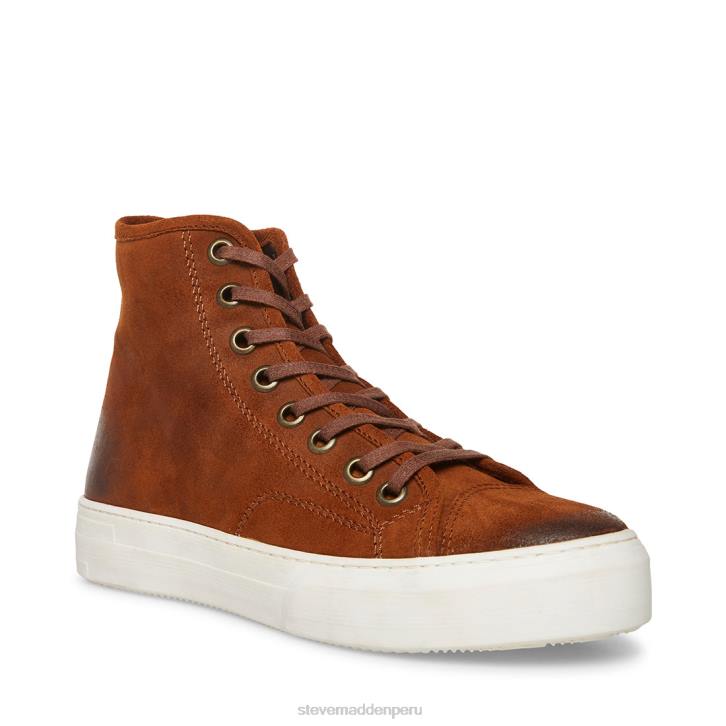 Steve Madden calzado hombres forte 4DZJ1085 gamuza coñac