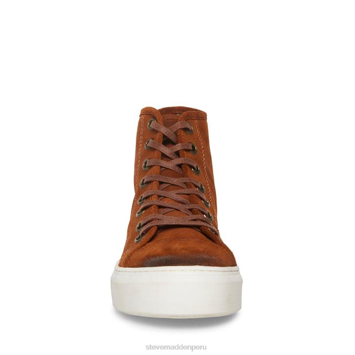 Steve Madden calzado hombres forte 4DZJ1085 gamuza coñac