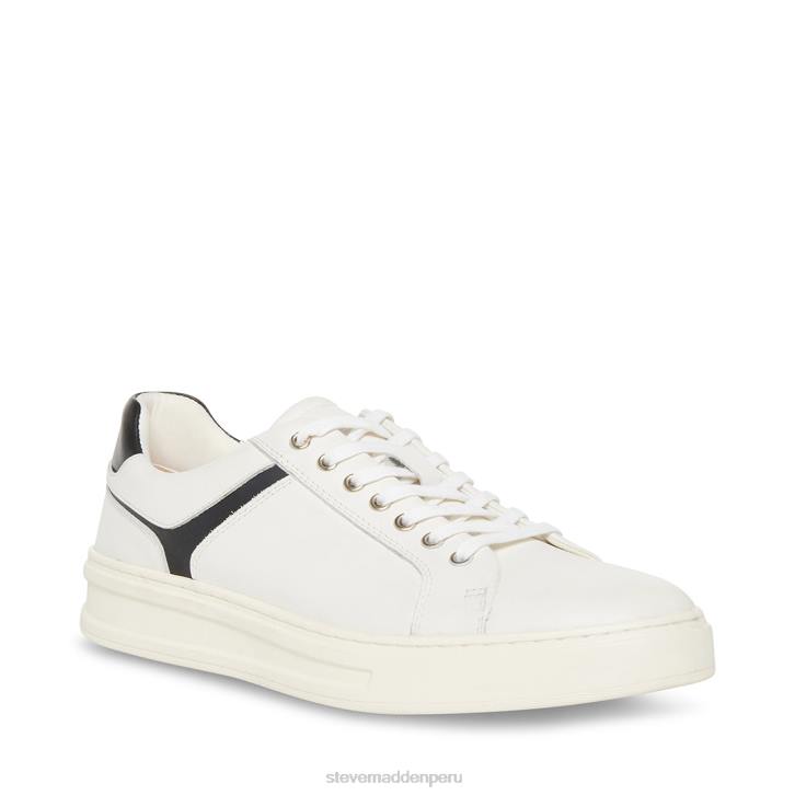 Steve Madden calzado hombres mcord 4DZJ909 blanco negro