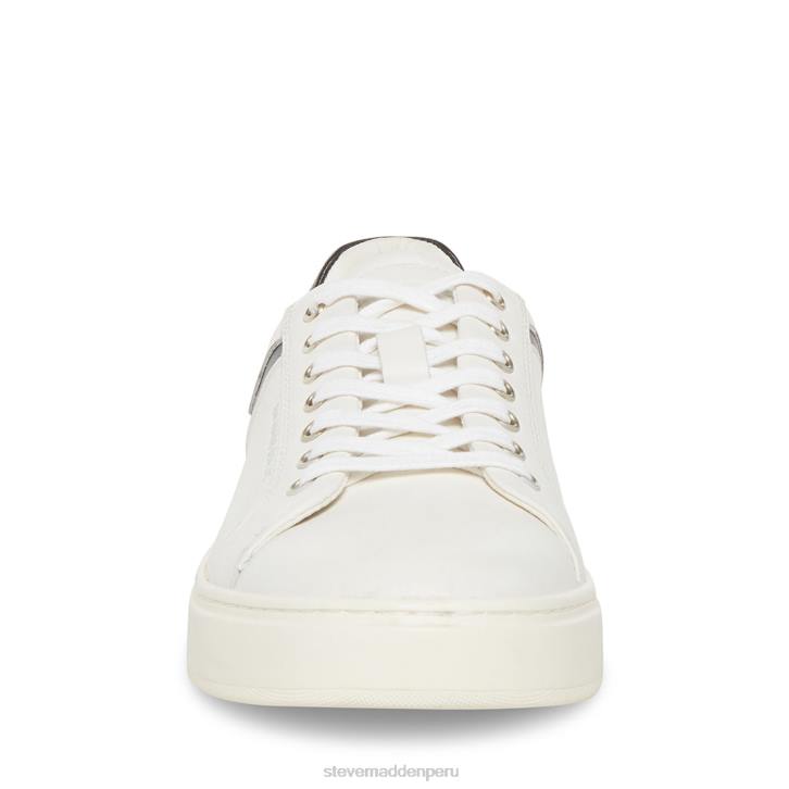 Steve Madden calzado hombres mcord 4DZJ909 blanco negro