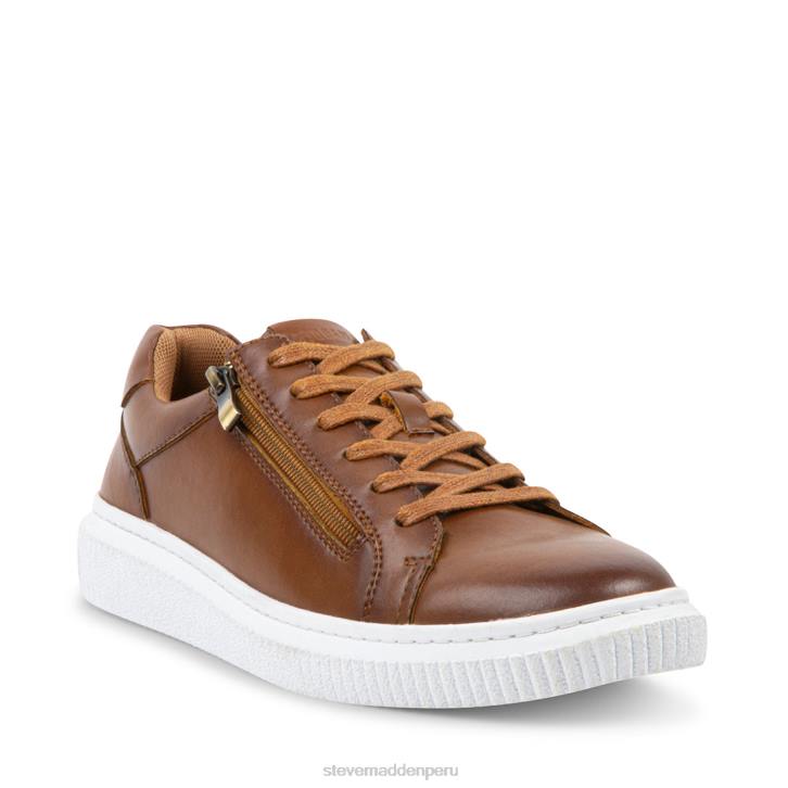 Steve Madden calzado hombres niziam 4DZJ912 cuero marrón
