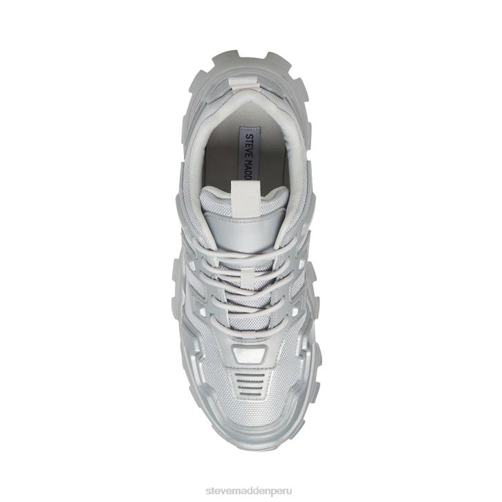 Steve Madden calzado hombres ponce 4DZJ903 plata