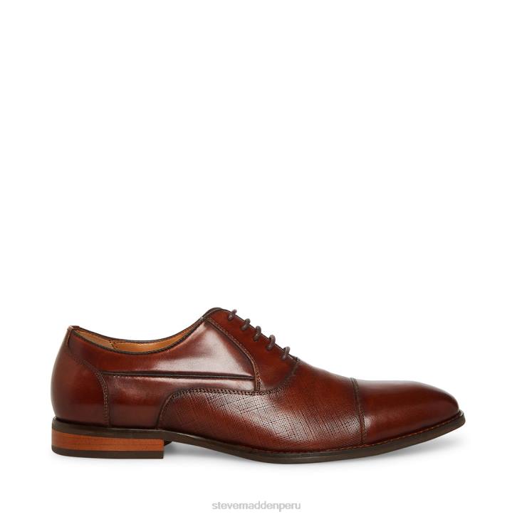 Steve Madden calzado hombres supervisor-r 4DZJ1062 cuero coñac