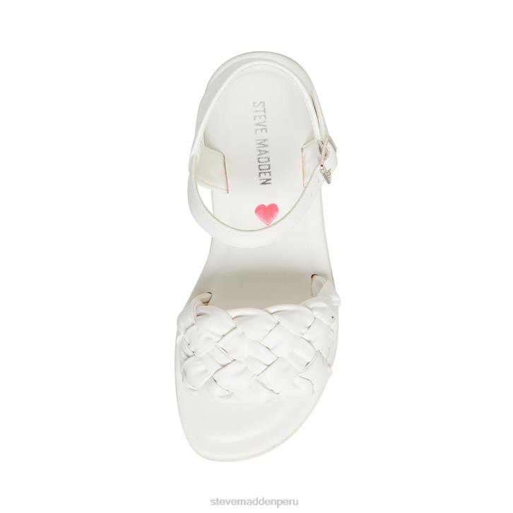 Steve Madden calzado niños jkarina 4DZJ1129 blanco