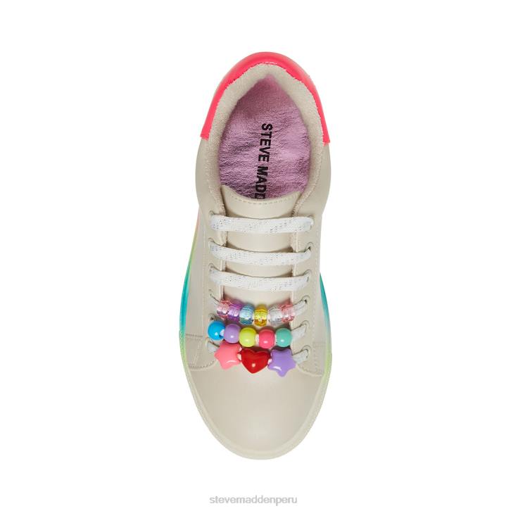 Steve Madden calzado niños jcharmi 4DZJ1102 blanco multicolor