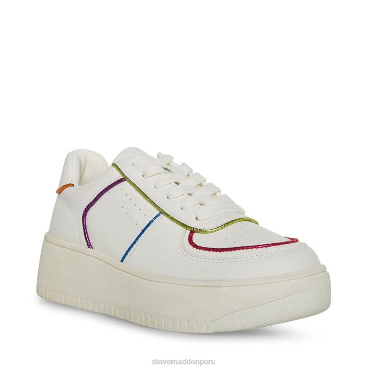 Steve Madden calzado niños jperrin 4DZJ1155 blanco multicolor