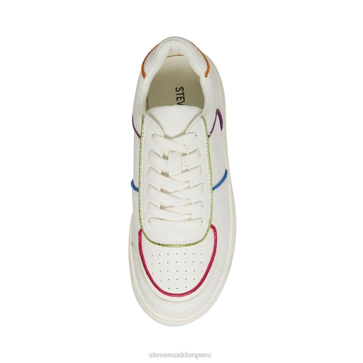 Steve Madden calzado niños jperrin 4DZJ1155 blanco multicolor