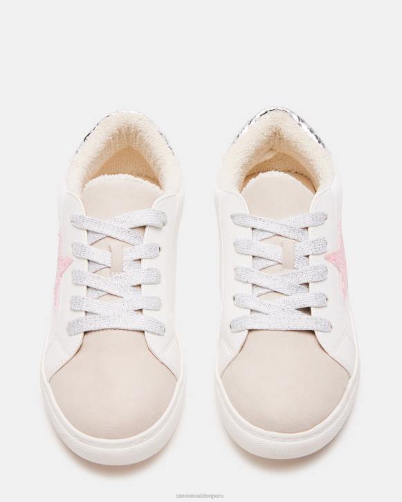 Steve Madden calzado niños jrezume 4DZJ1107 blanco multicolor